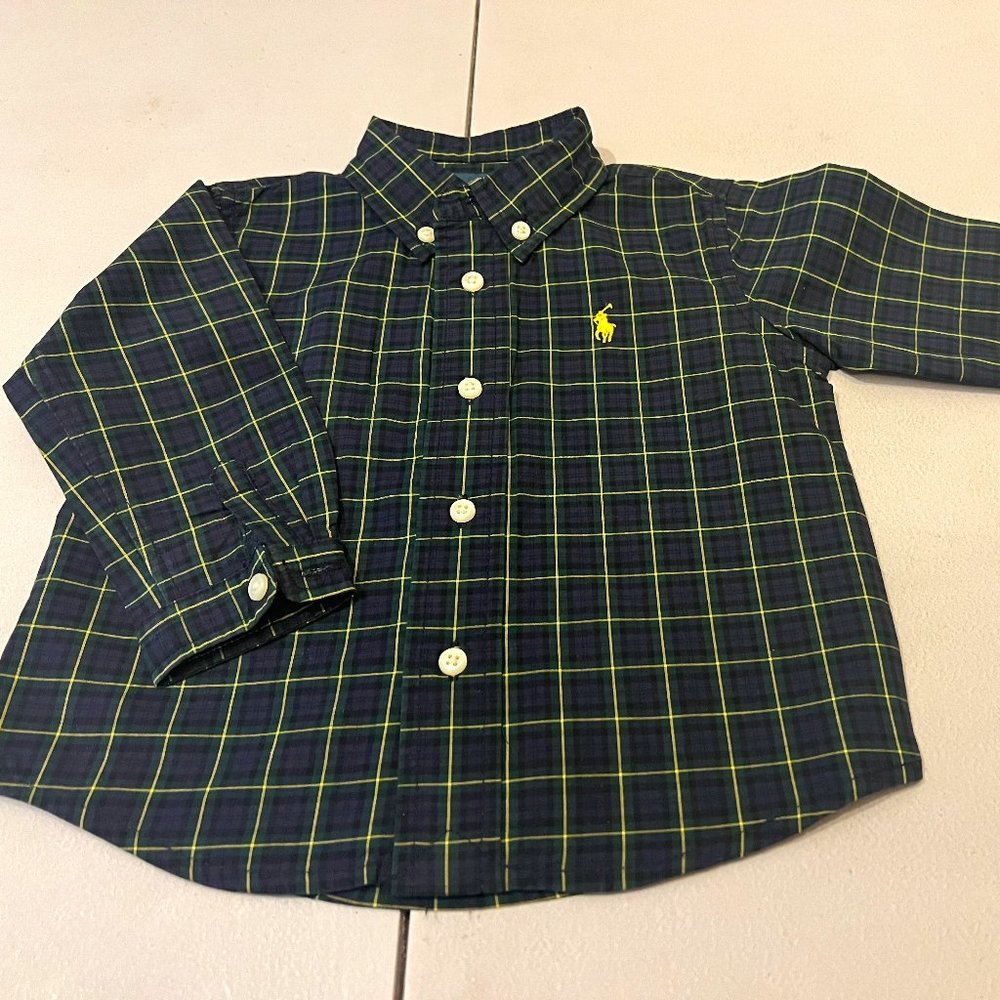 Plaid Cotton Poplin Shirt_ Polo Ralph Lauren